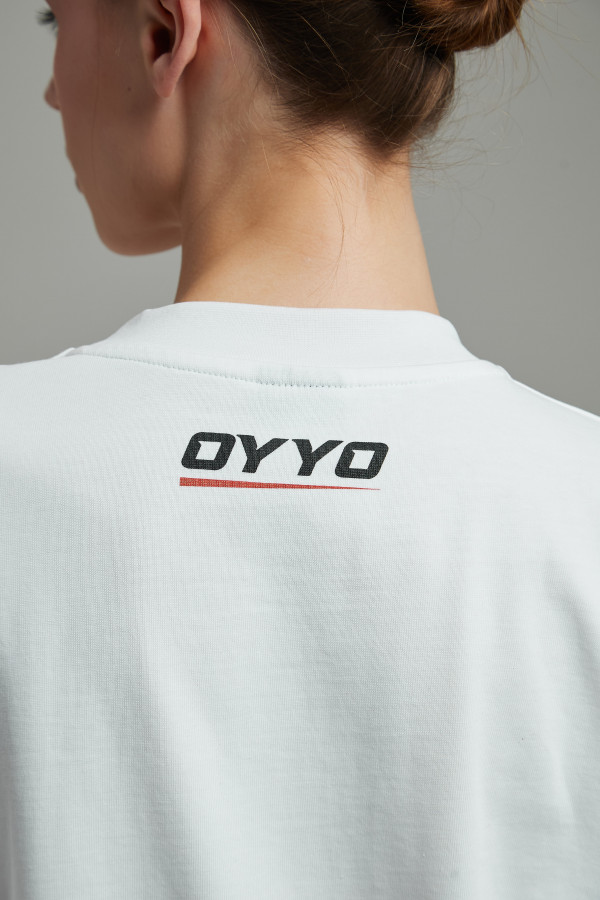 Лонгслив OYYO RACER RED белый L