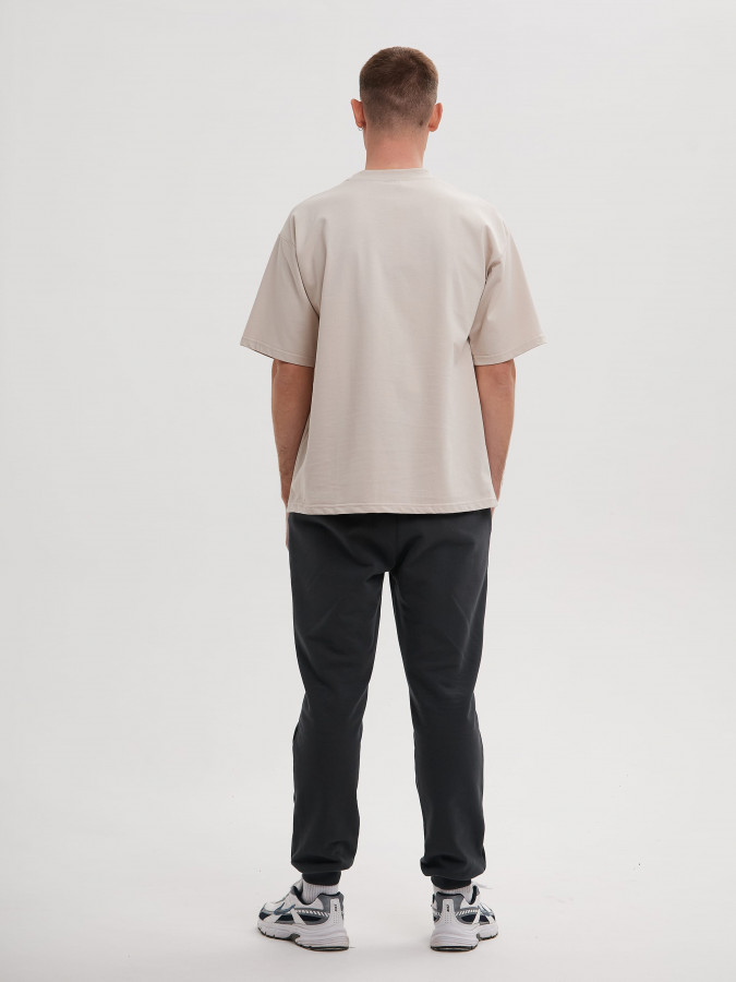 Футболка OYYO CLOTHES бежевая S