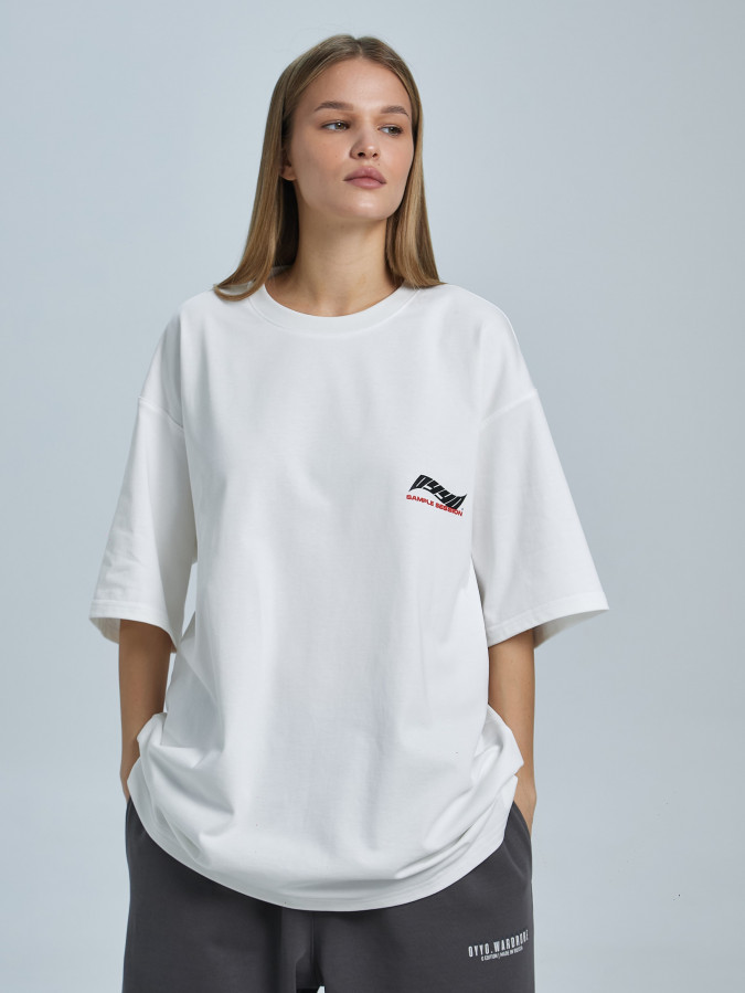 Футболка OYYO SAMPLE SESSION белая L