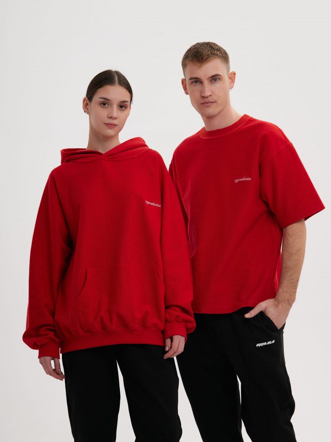Футболка OYYOSTHETICS красная M