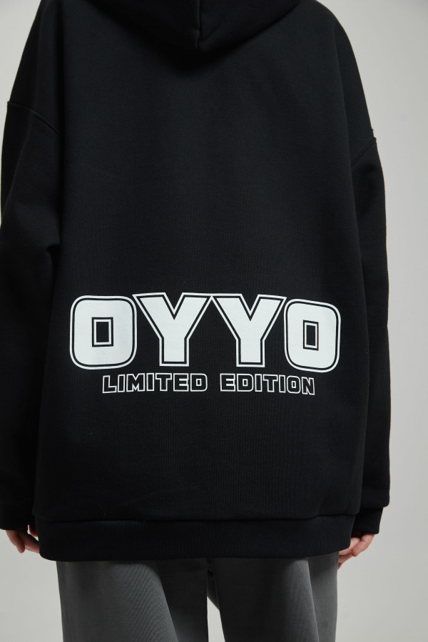 Зип худи OYYO QUADRO черный (M)