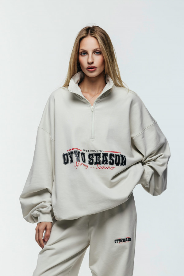 Свитшот OYYO SEASON бежевый M