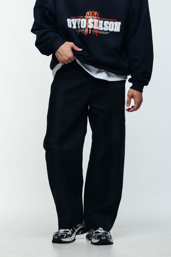 Брюки OYYO WARDROBE черные (M)